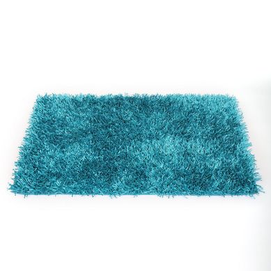 Bajada de Cama Rectangular Visco 60x110cm Turquesa