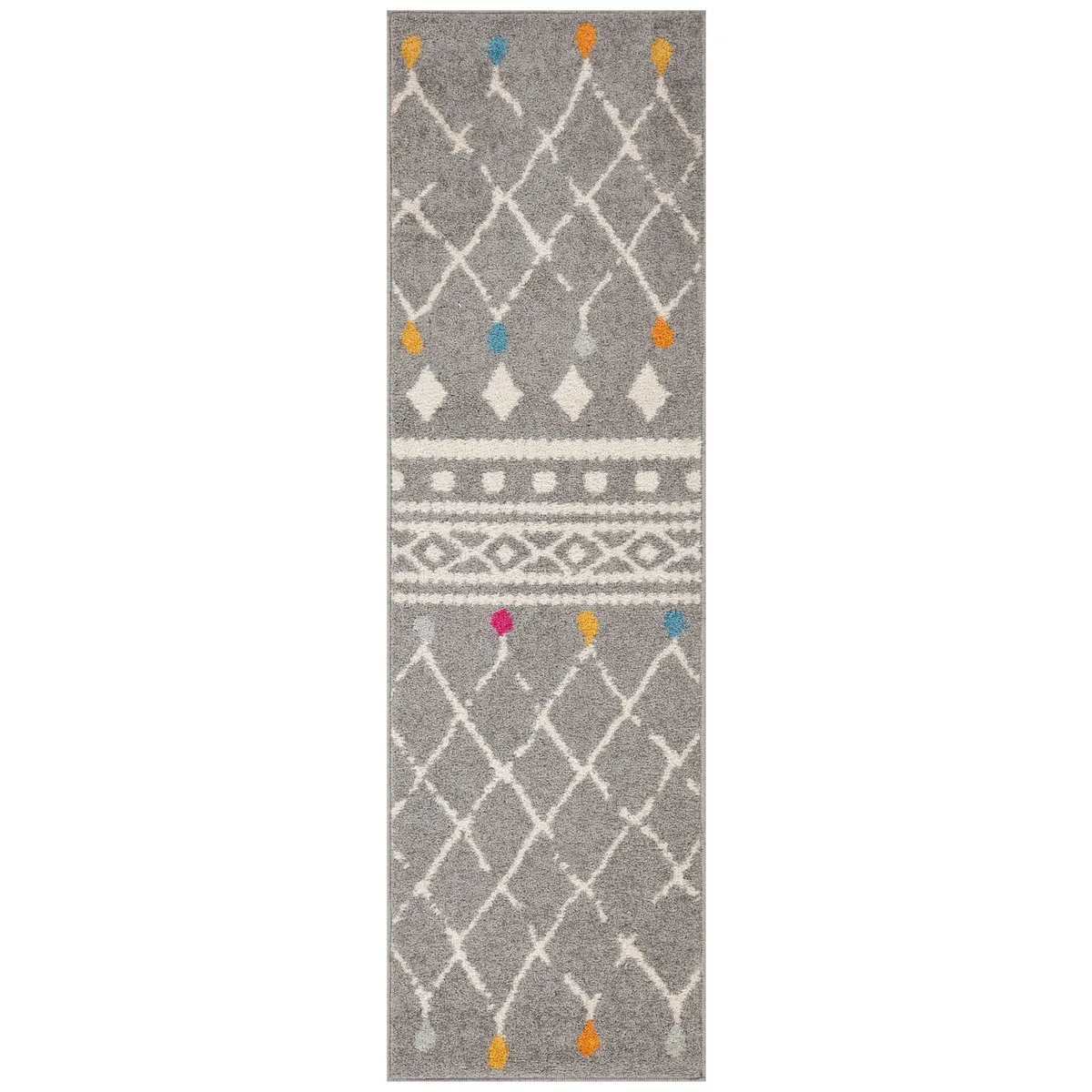 JUST HOME COLLECTION - Camino Rectangular Gilbert Grey 60x200cm