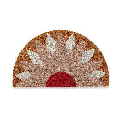 Limpiapi�s Rectangular Medialuna Flor 45x75cm