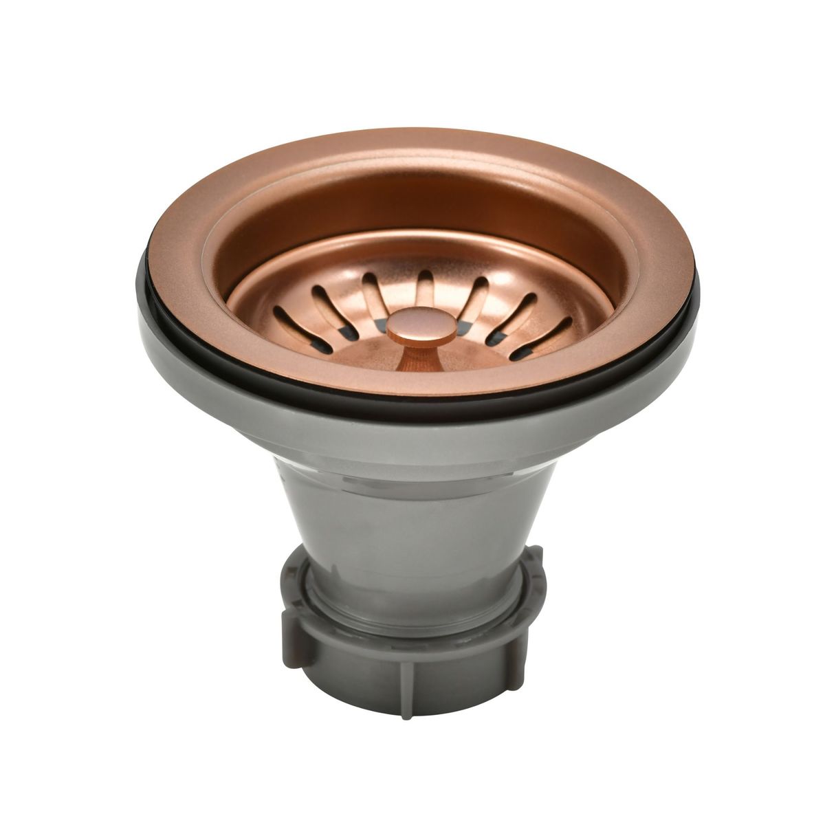 SENSI DACQUA - Trampa Lavadero de Cocina Acero Inoxidable Cobre