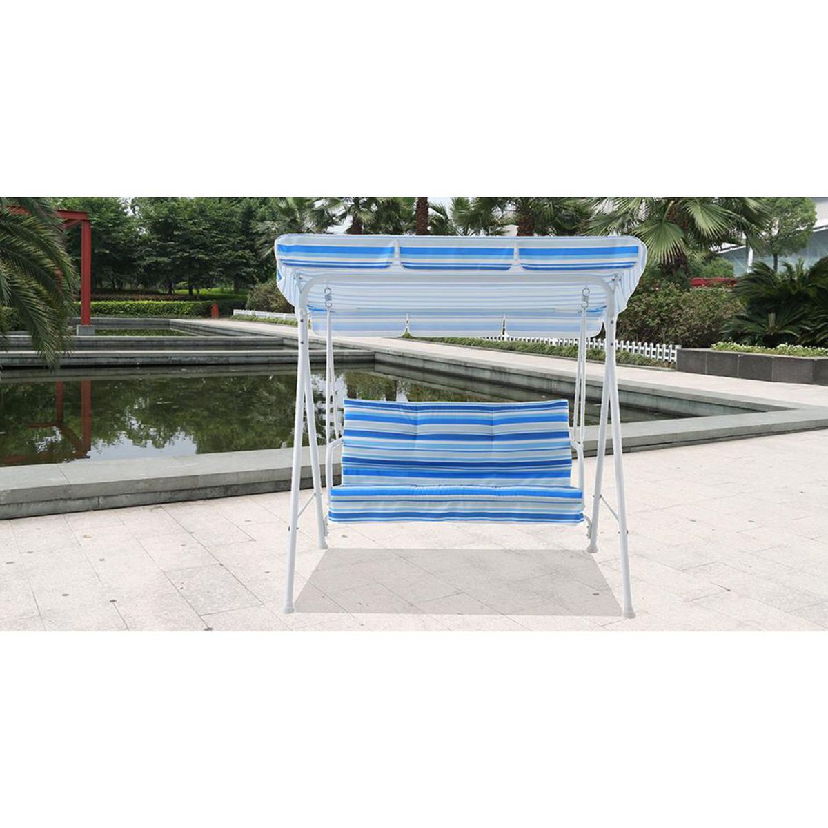 JUST HOME COLLECTION - Sillón Columpio 3 Personas