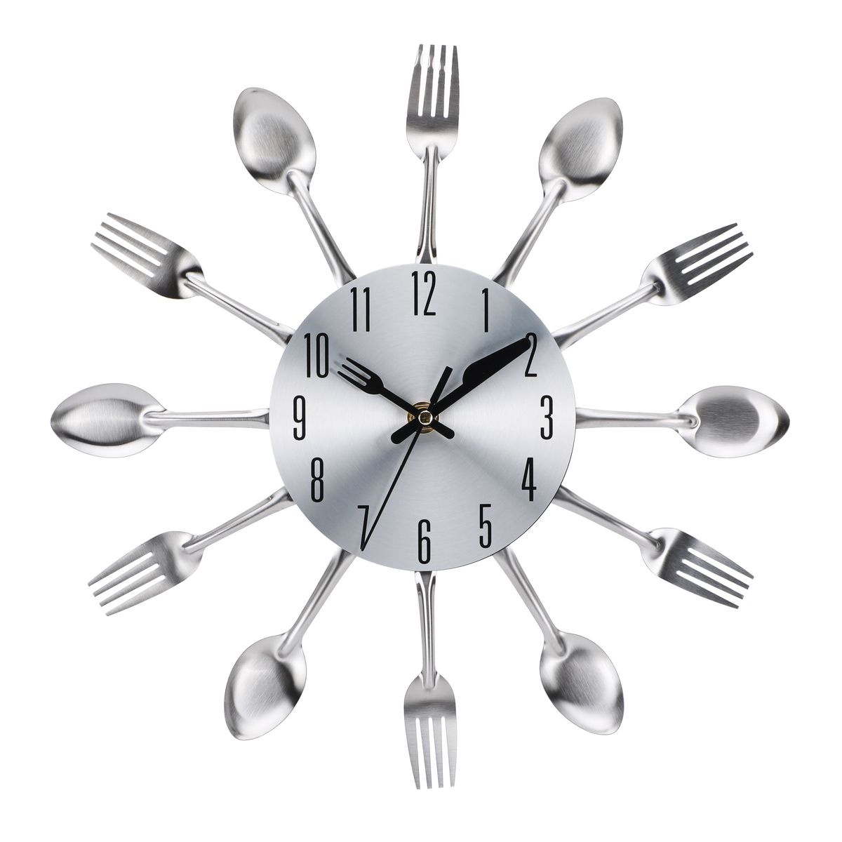 JUST HOME COLLECTION - Reloj de Pared Utensilios 32x32cm