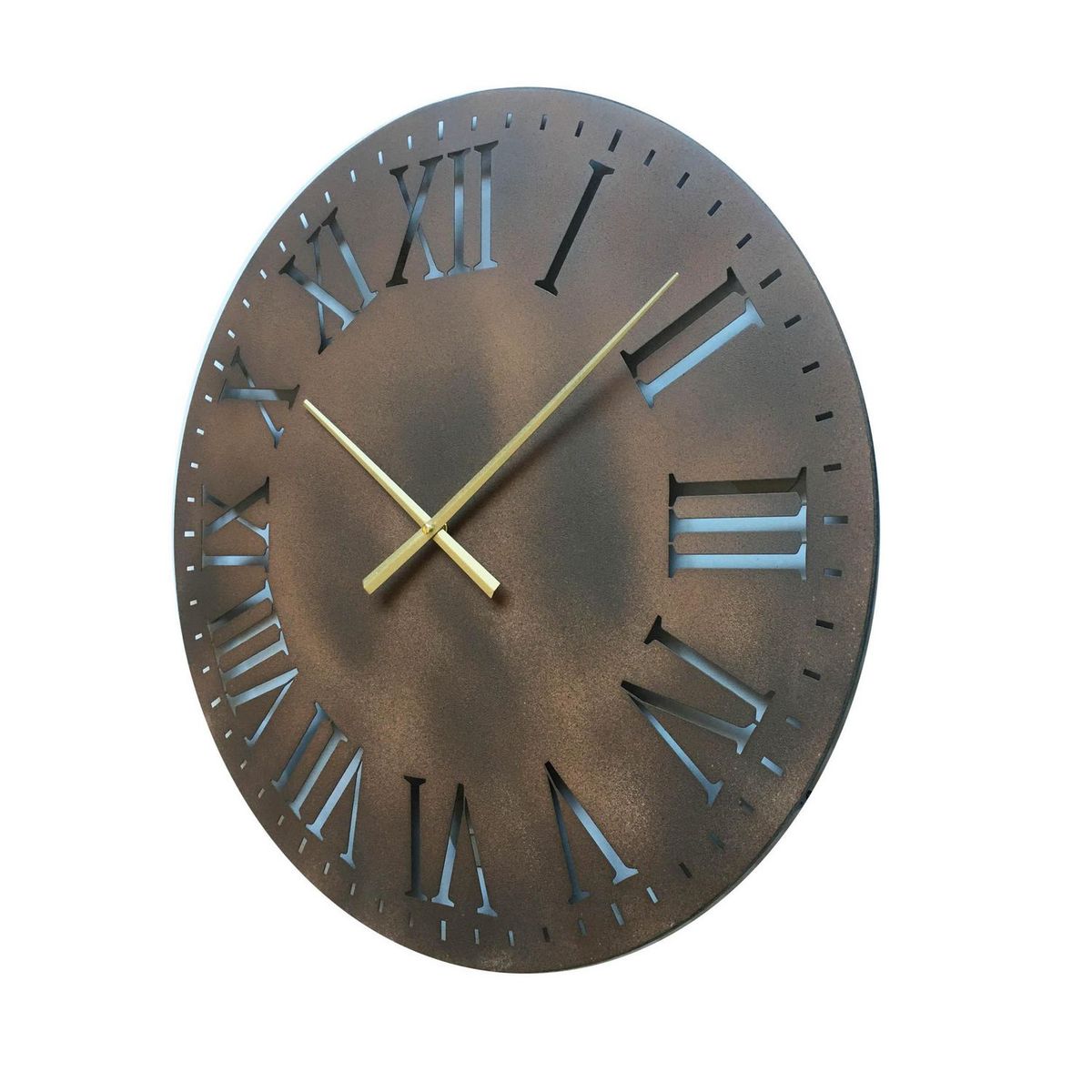 HOMY - Reloj de Pared Deco Metal 60x60cm
