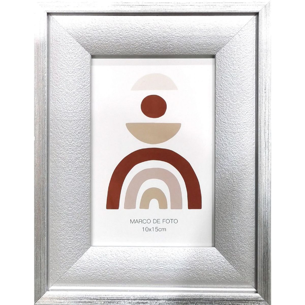 JUST HOME COLLECTION - Marco de Foto Frame Plateado 10x15cm
