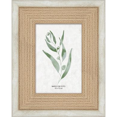 Marco Foto Borde 10x15cm BCO