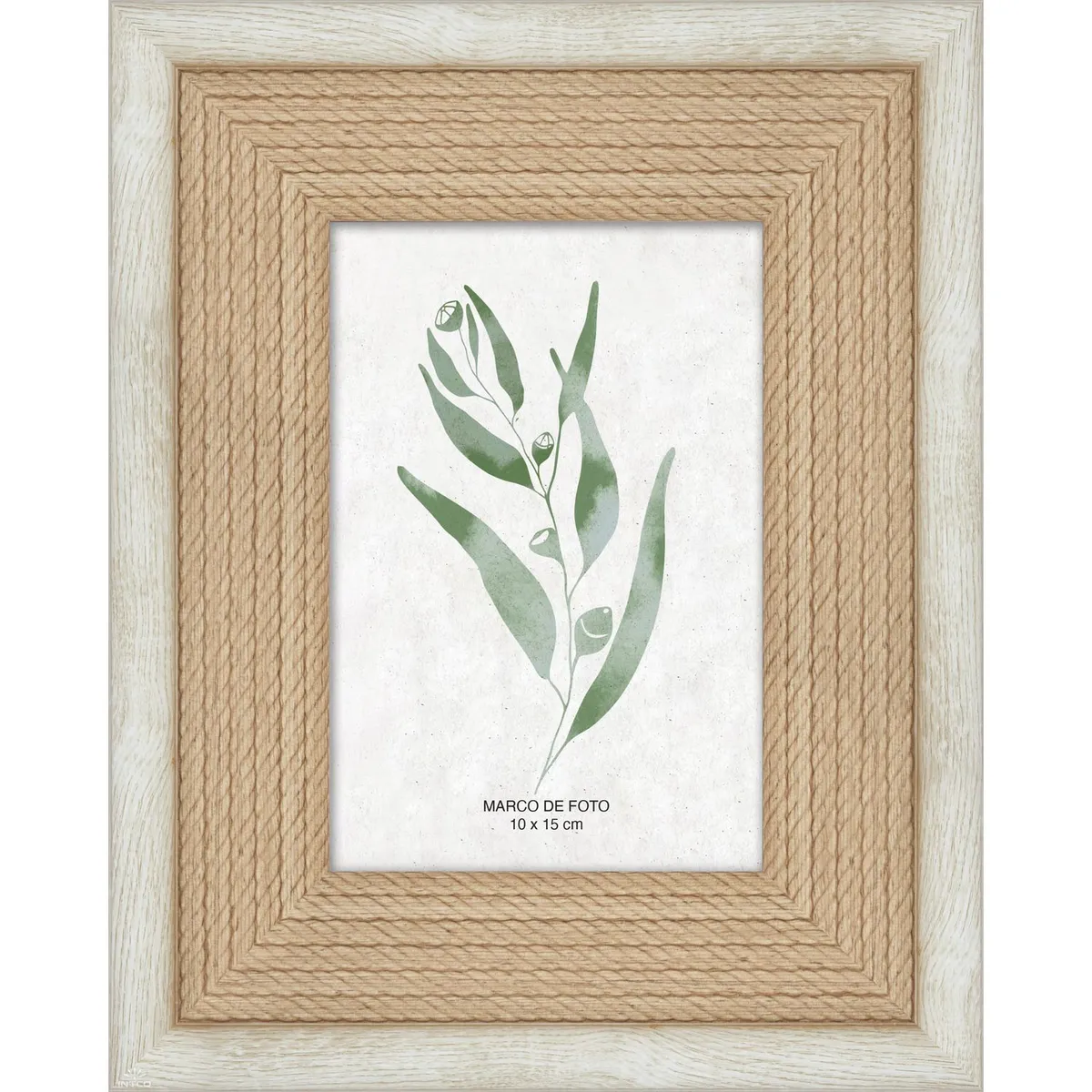 JUST HOME COLLECTION - Marco Foto Borde 10x15cm BCO