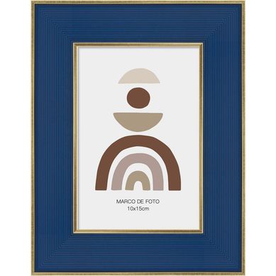 Marco Foto Azul 10x15cm