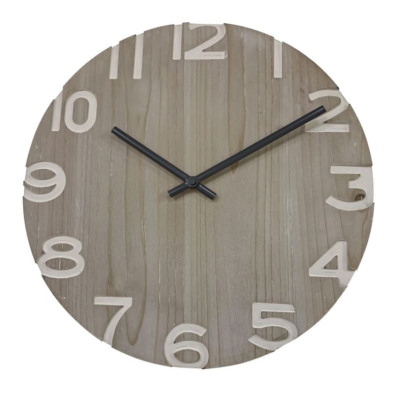 JUST HOME COLLECTION - Reloj de Pared Nature 40x40cm