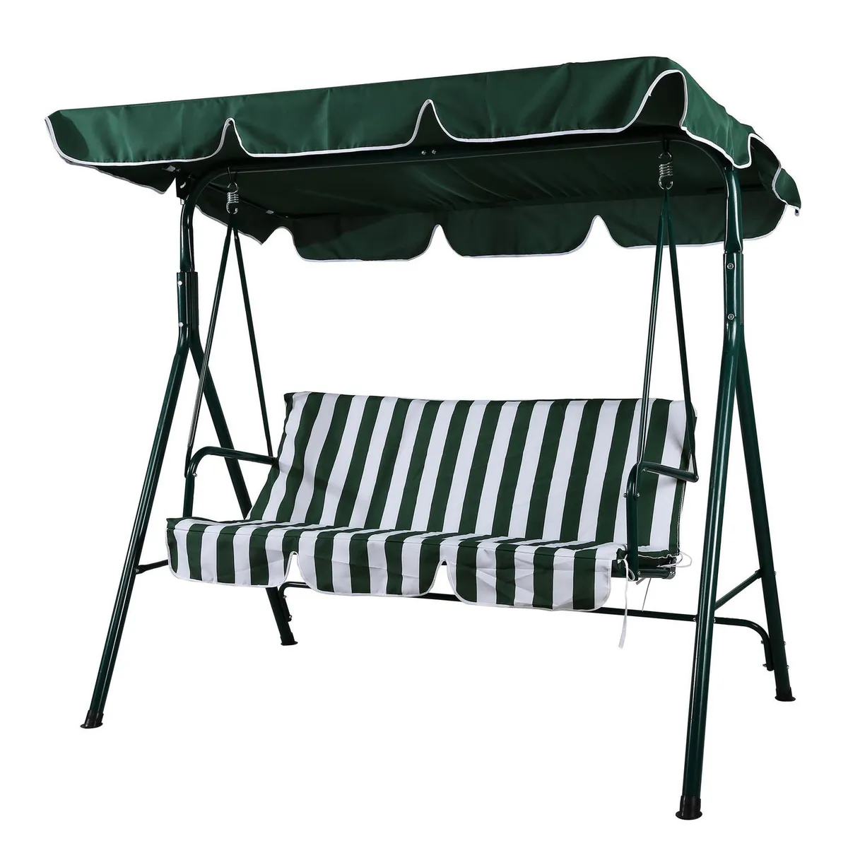 JUST HOME COLLECTION - Repuesto Cojín / Toldo Sillón Columpio 3P Verde