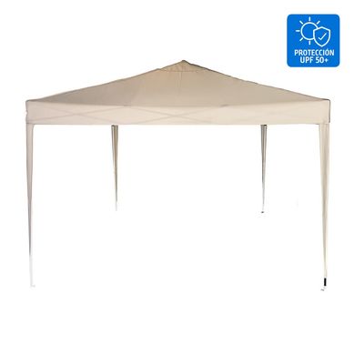 Toldo Plegable Taupe 3x3mt