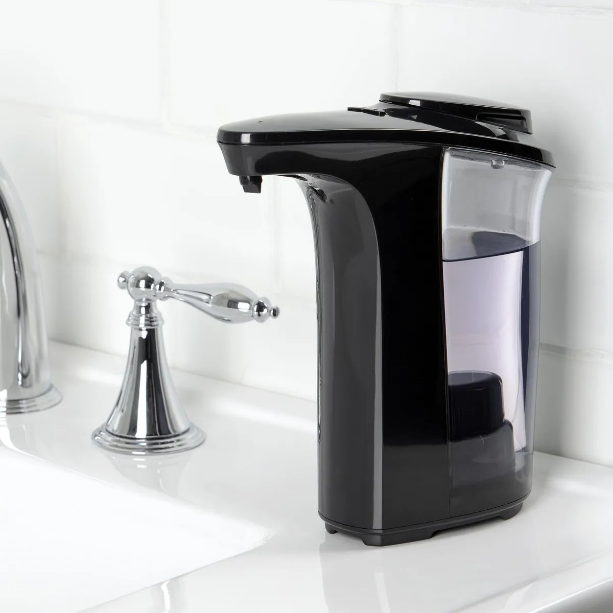 JUST HOME COLLECTION - Dispensador Electrónico Negro 480ML