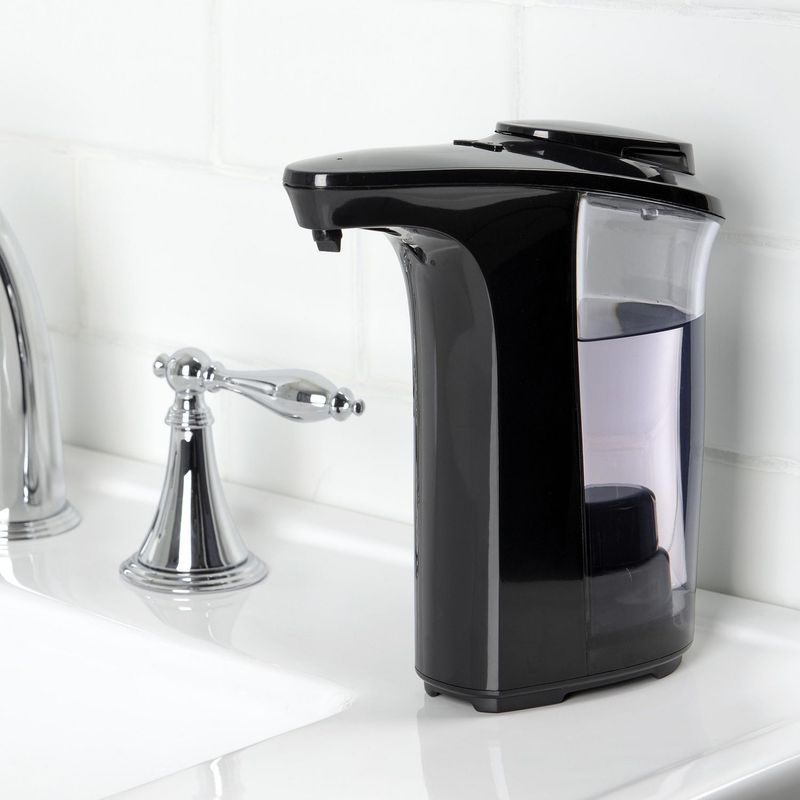 JUST HOME COLLECTION - Dispensador Electrónico Negro 480ML