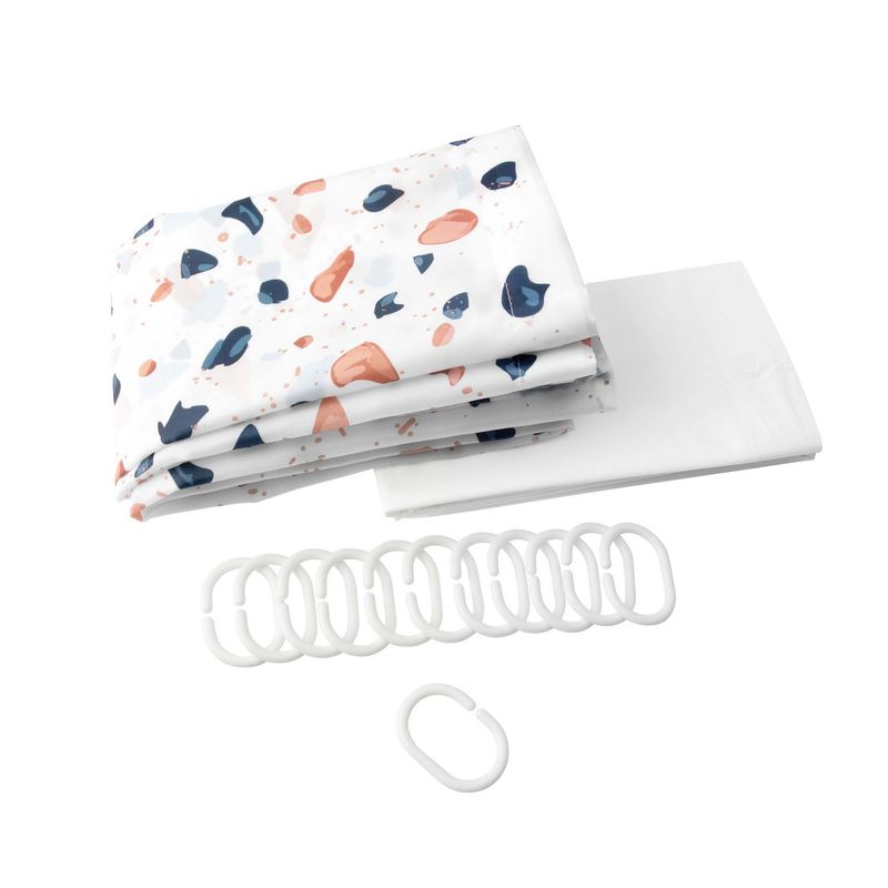 JUST HOME COLLECTION - Set De Cortina + Forro Dots 178x180cm