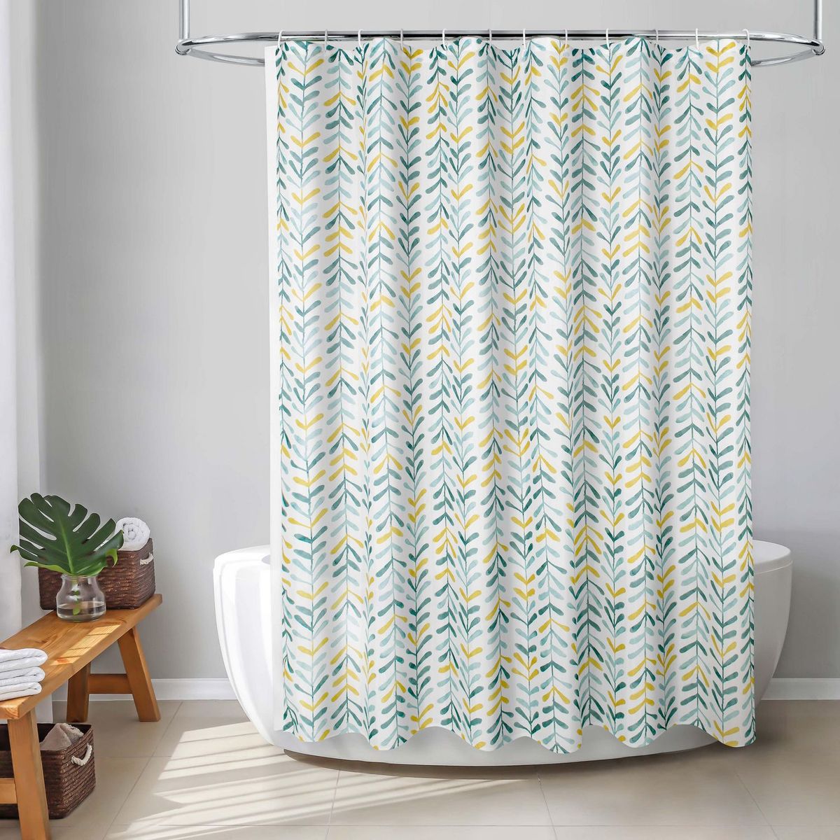 JUST HOME COLLECTION - Set De Cortina + Forro Trio 178x180cm