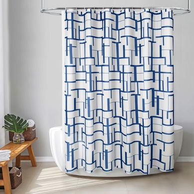 Set Cortina + Forro Geo 178x180cm