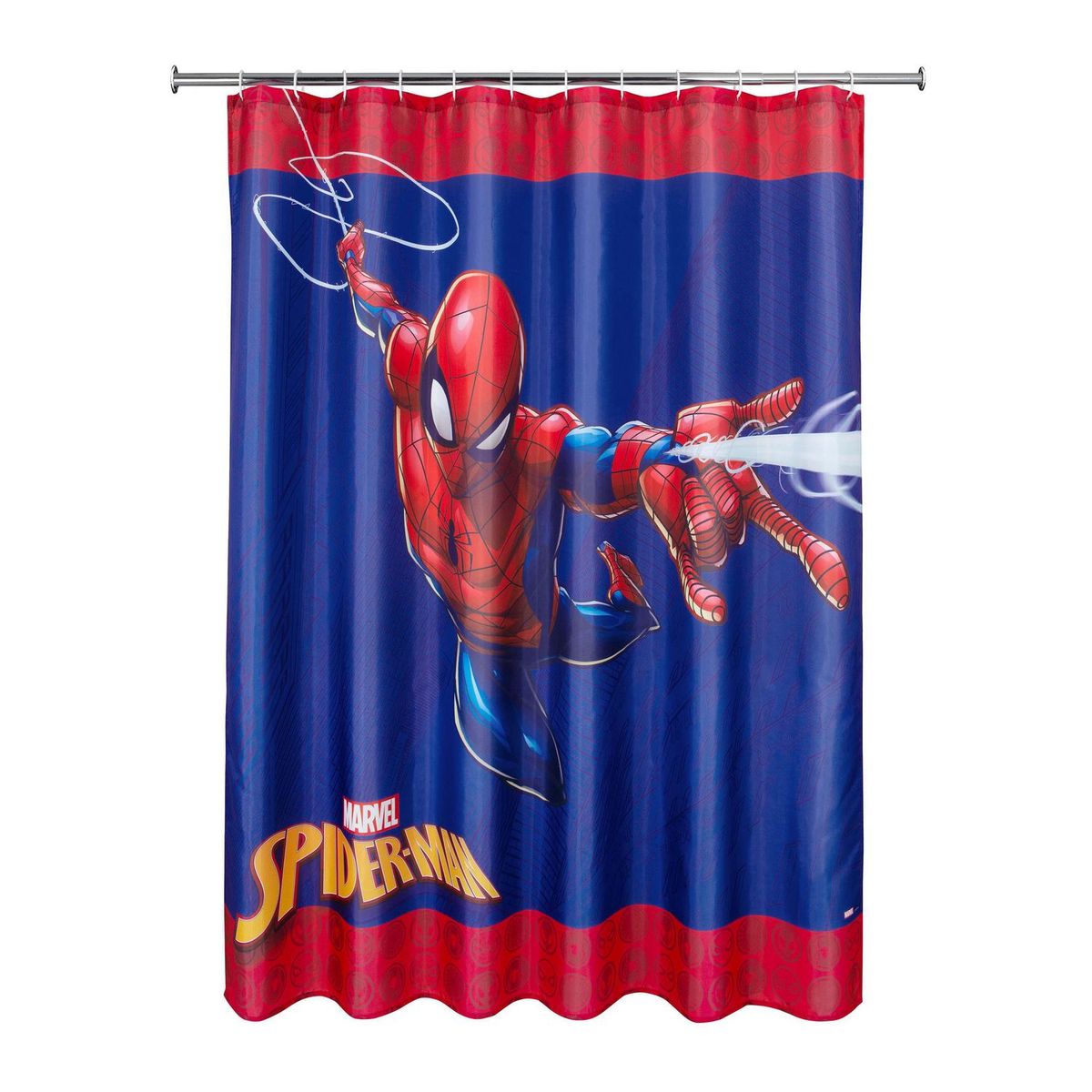 MARVEL - Cortina De Baño Spiderman 178x180cm