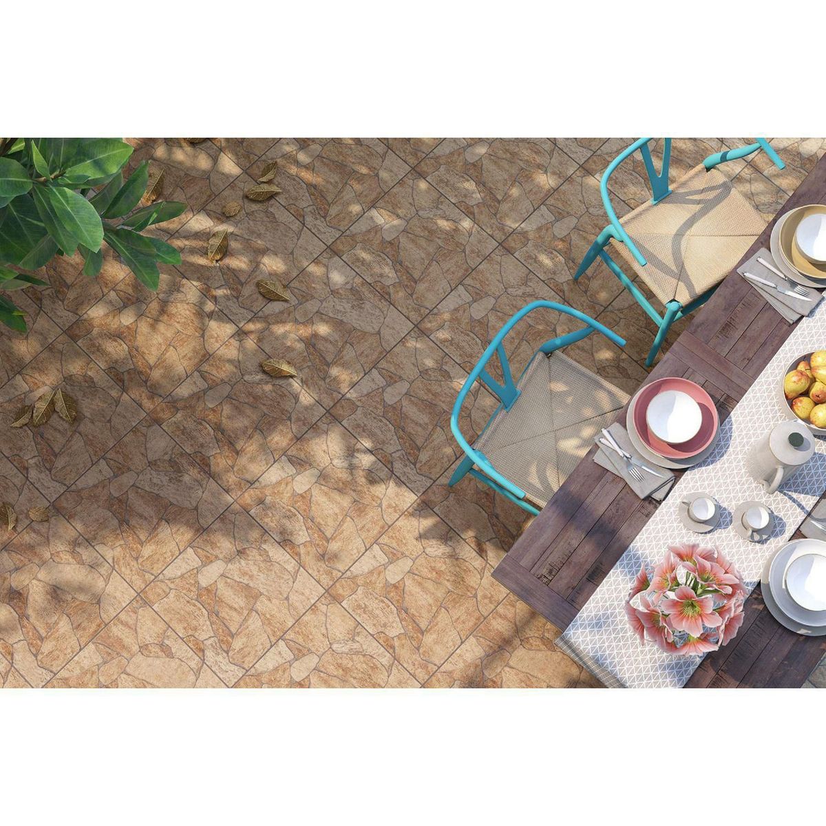 INCEFRA - Ceramica Mix Rustico 45x45cm 2.32m2