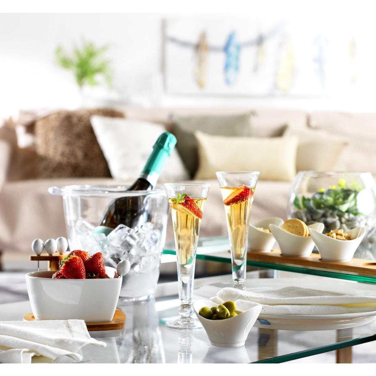 FELLI - Hielera Acrílico Party 24x21x20cm