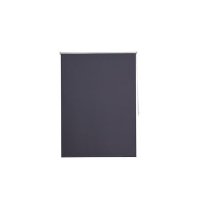 Cortina Enrollable Black Out 120x250cm Gris Oscuro