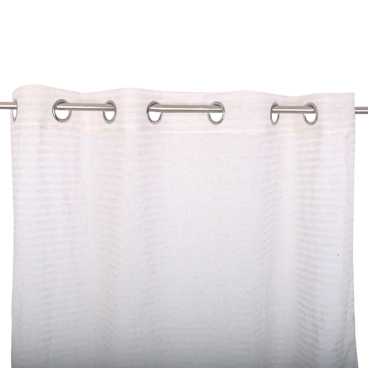 JUST HOME COLLECTION - Cortina de Velo Denis 140x220cm Gris