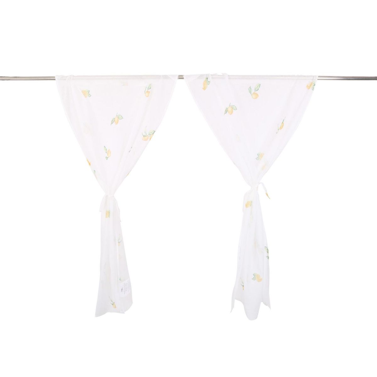 JUST HOME COLLECTION - Cortina de Cocina Lemons 85x130cm Multicolor