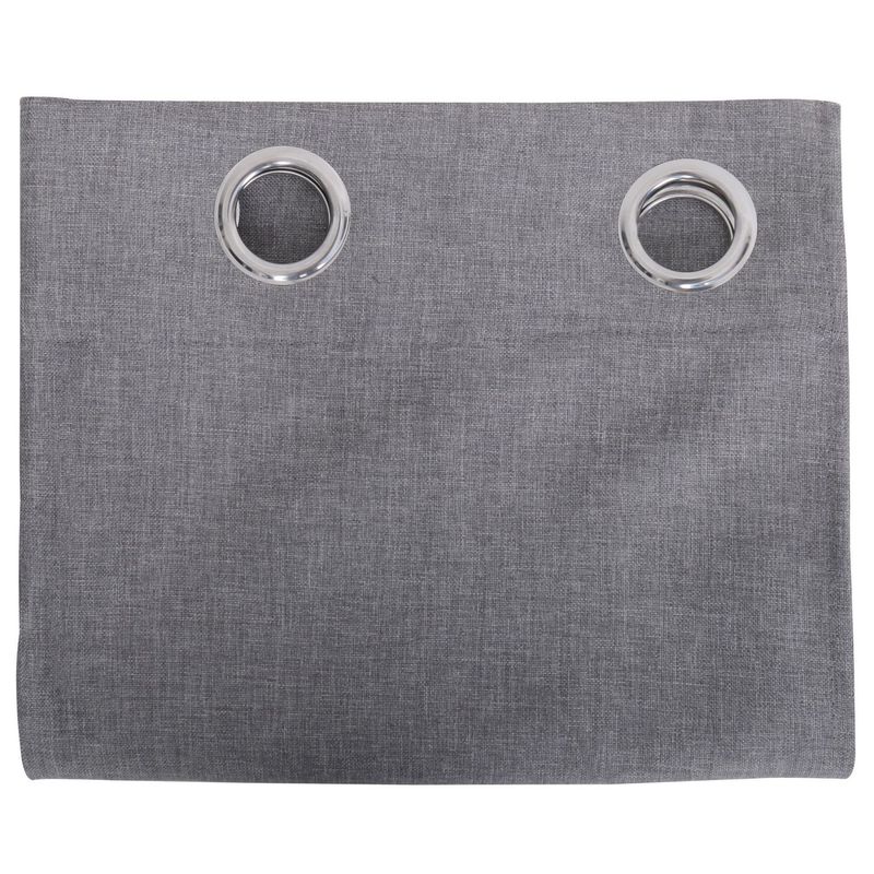 JUST HOME COLLECTION - Cortina de Tela 135x220cm Gris