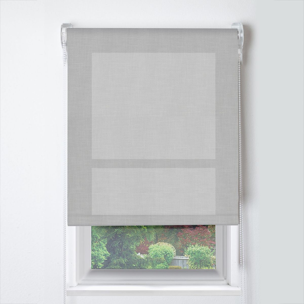 JUST HOME COLLECTION - Cortina Roller Screen 5% 160x165cm Gris