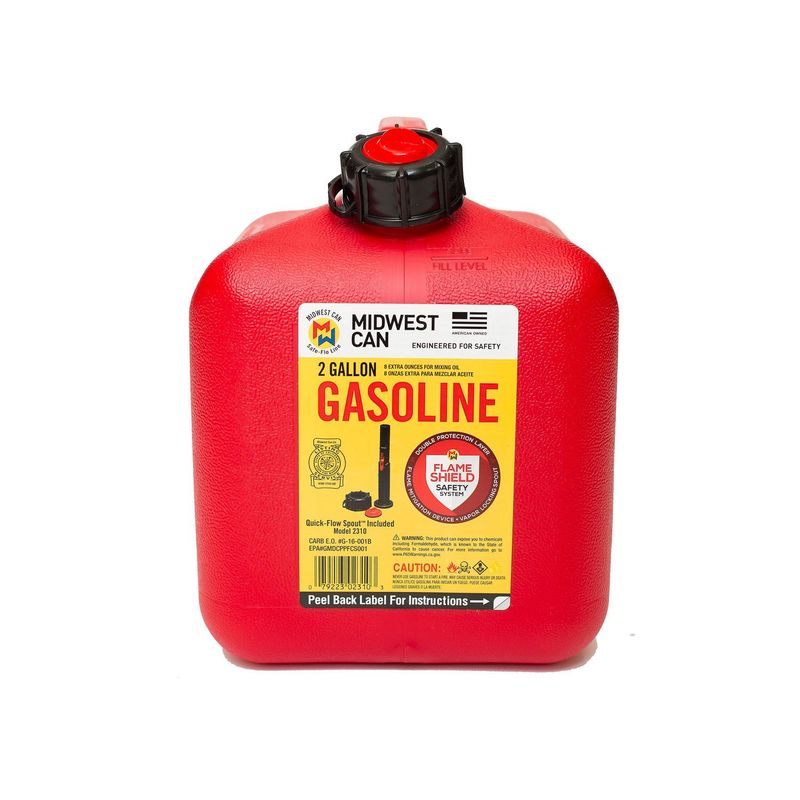 MIDWEST - Bid?n para Gasolina 2 Galones