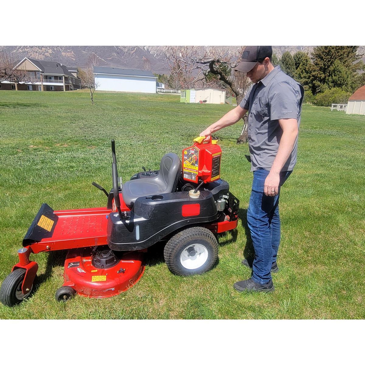 SURECAN - Bidón Gas Con Mang 5Gal