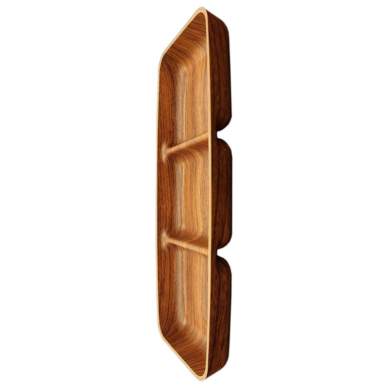 JUST HOME COLLECTION - Bandeja Dips 3 Divisiones Wooden