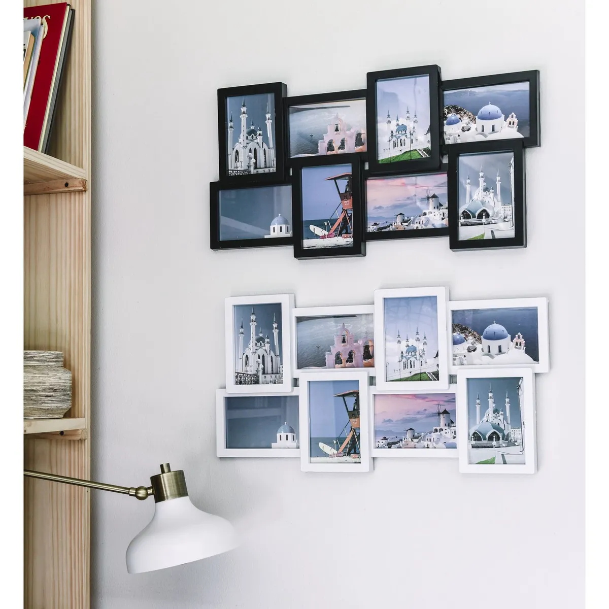 JUST HOME COLLECTION - Marco Para Foto 8x9x14 Blanco