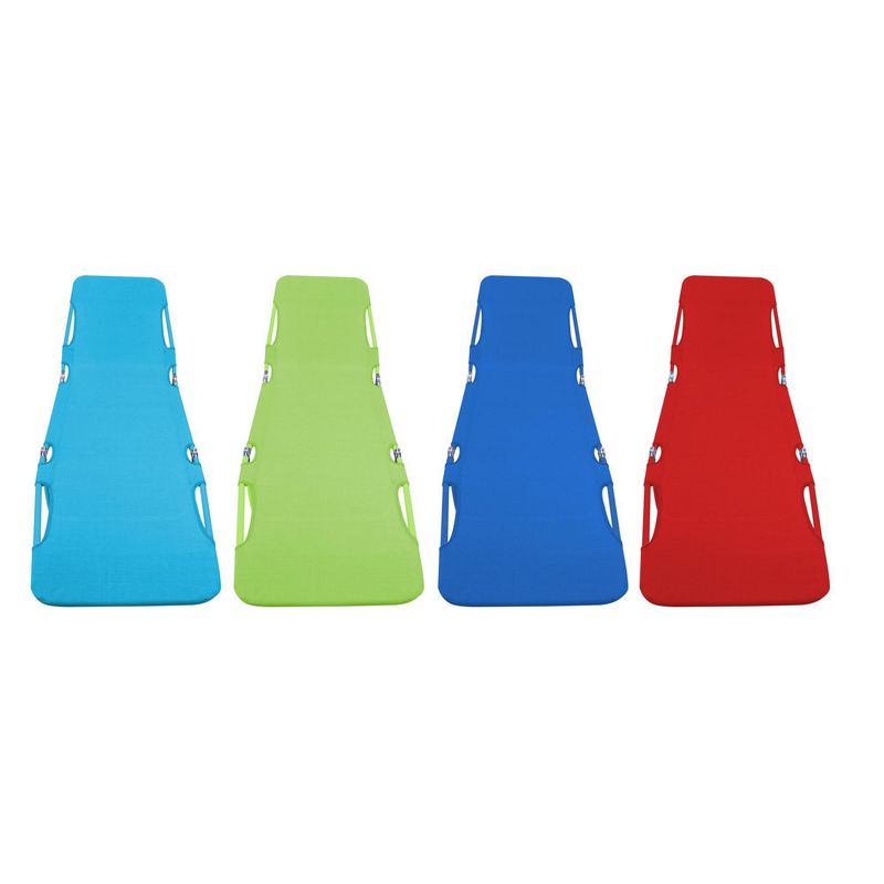 KLIMBER - Reposera Plegable de Acero de Colores Variados