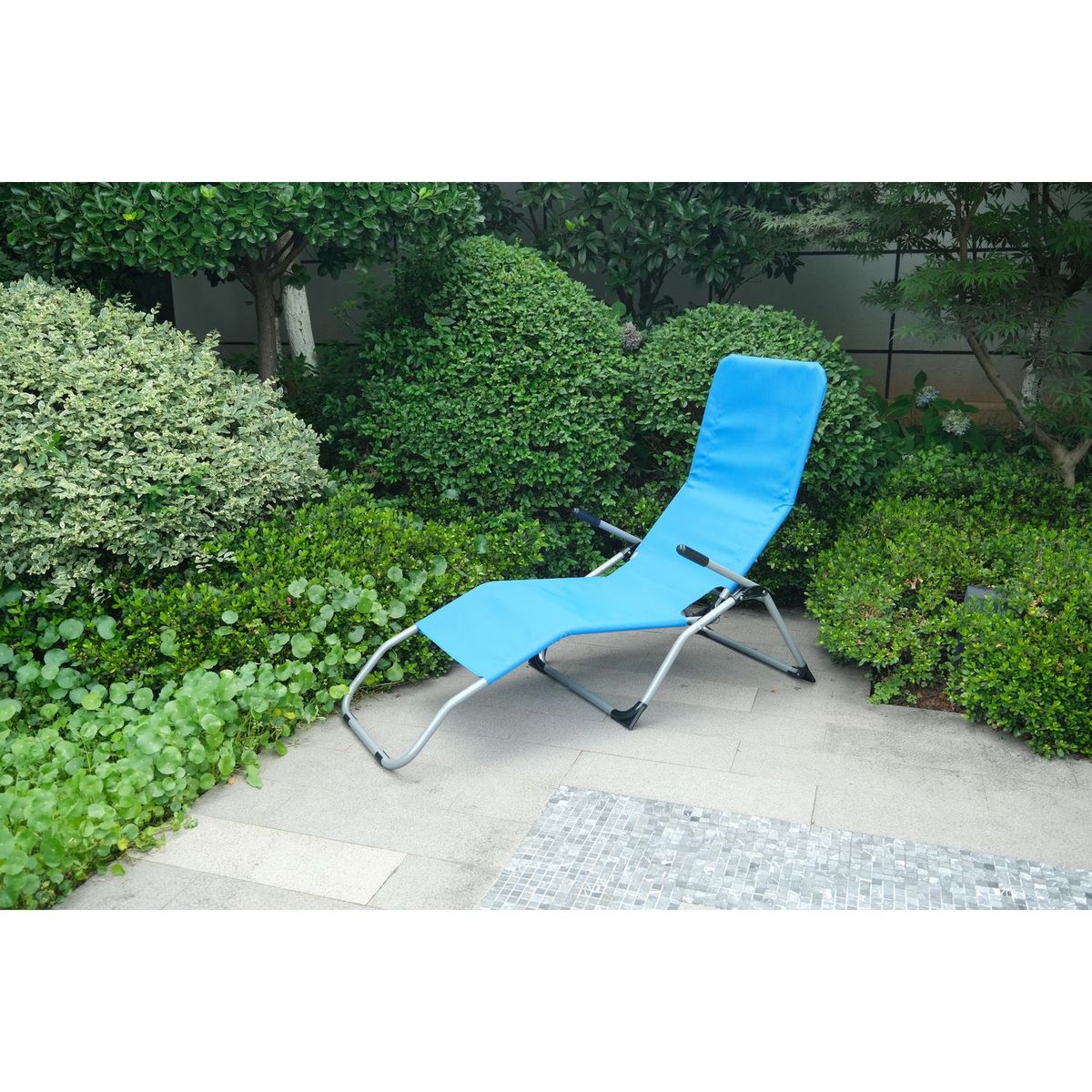 KLIMBER - Reposera Plegable Relax 2x1 Az