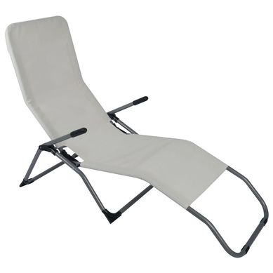 Reposera Plegable Relax 2 en 1 Blanca