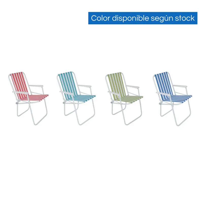 KLIMBER - Silla de Playa Plegable Spring Col