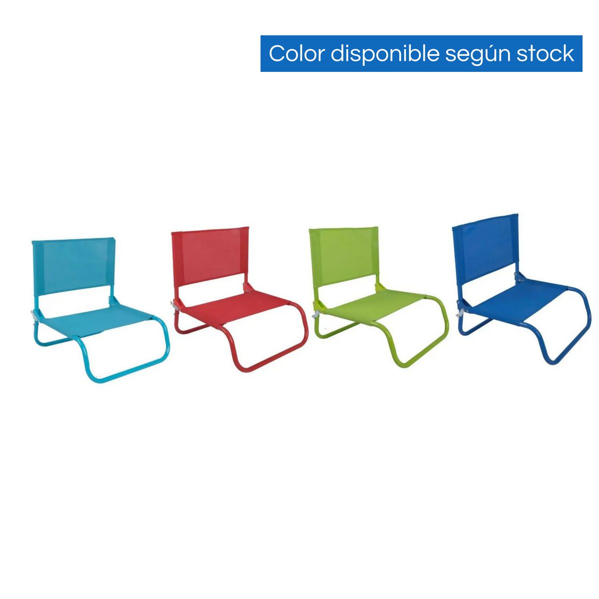 KLIMBER - Silla de Playa Beach Text Colores