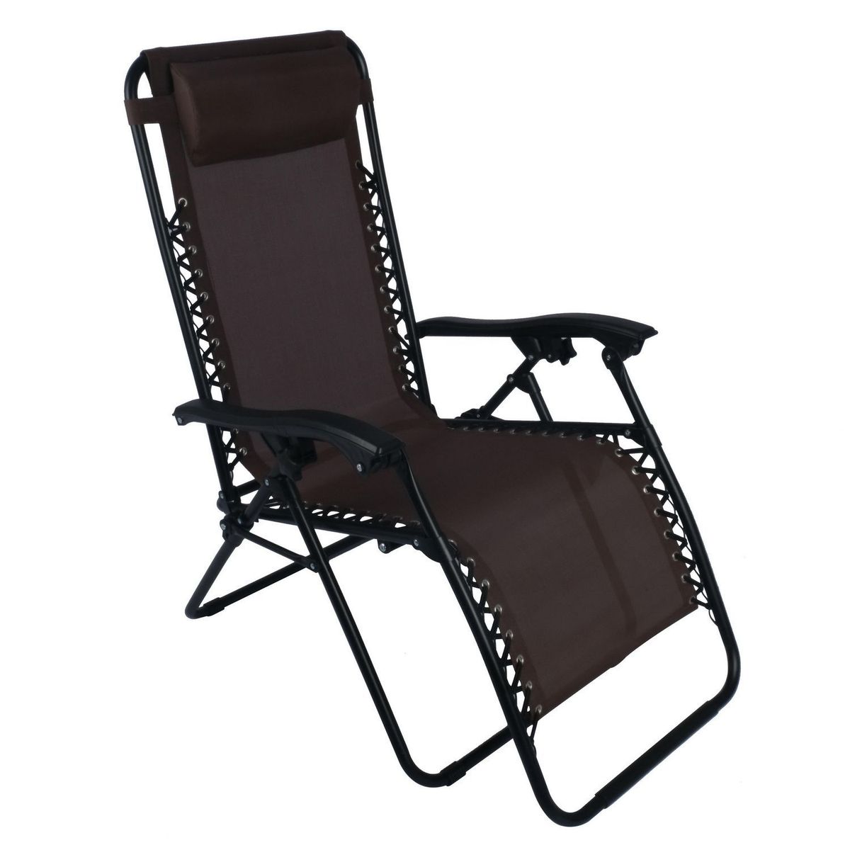 KLIMBER - Silla Plegable Cero Gravedad Chocolate