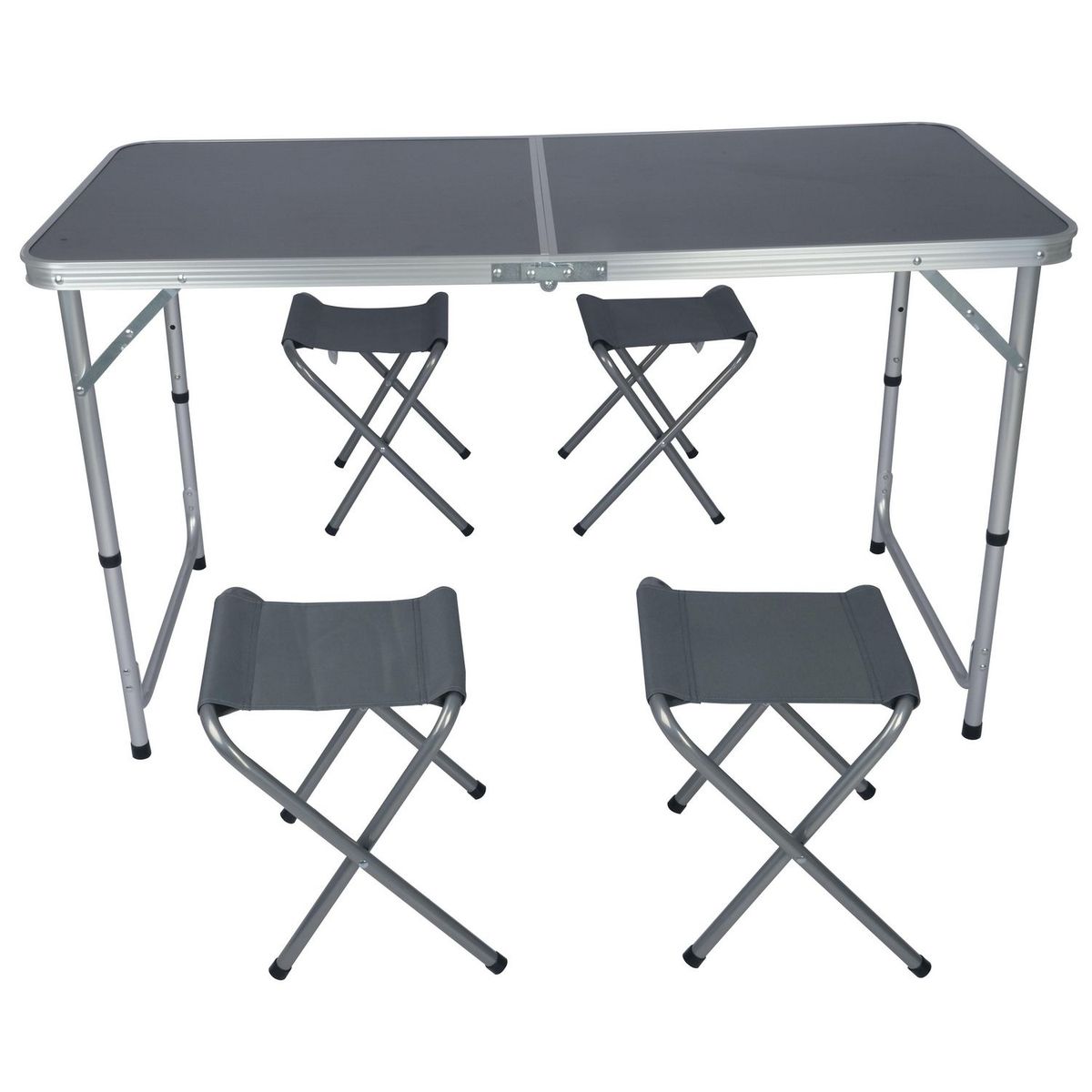 KLIMBER - Set Mesa Plegable Camping 4 Sillas