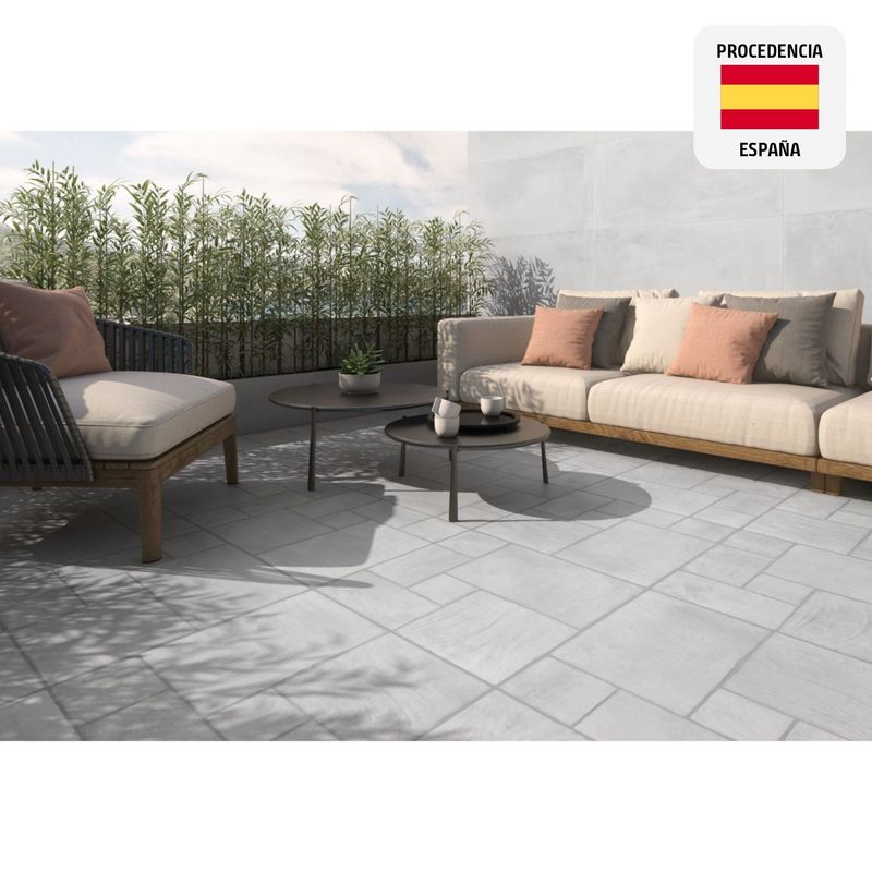 PAMESA - Porcelanato Otro 60x120 Cementicias Mate 1.44 m2