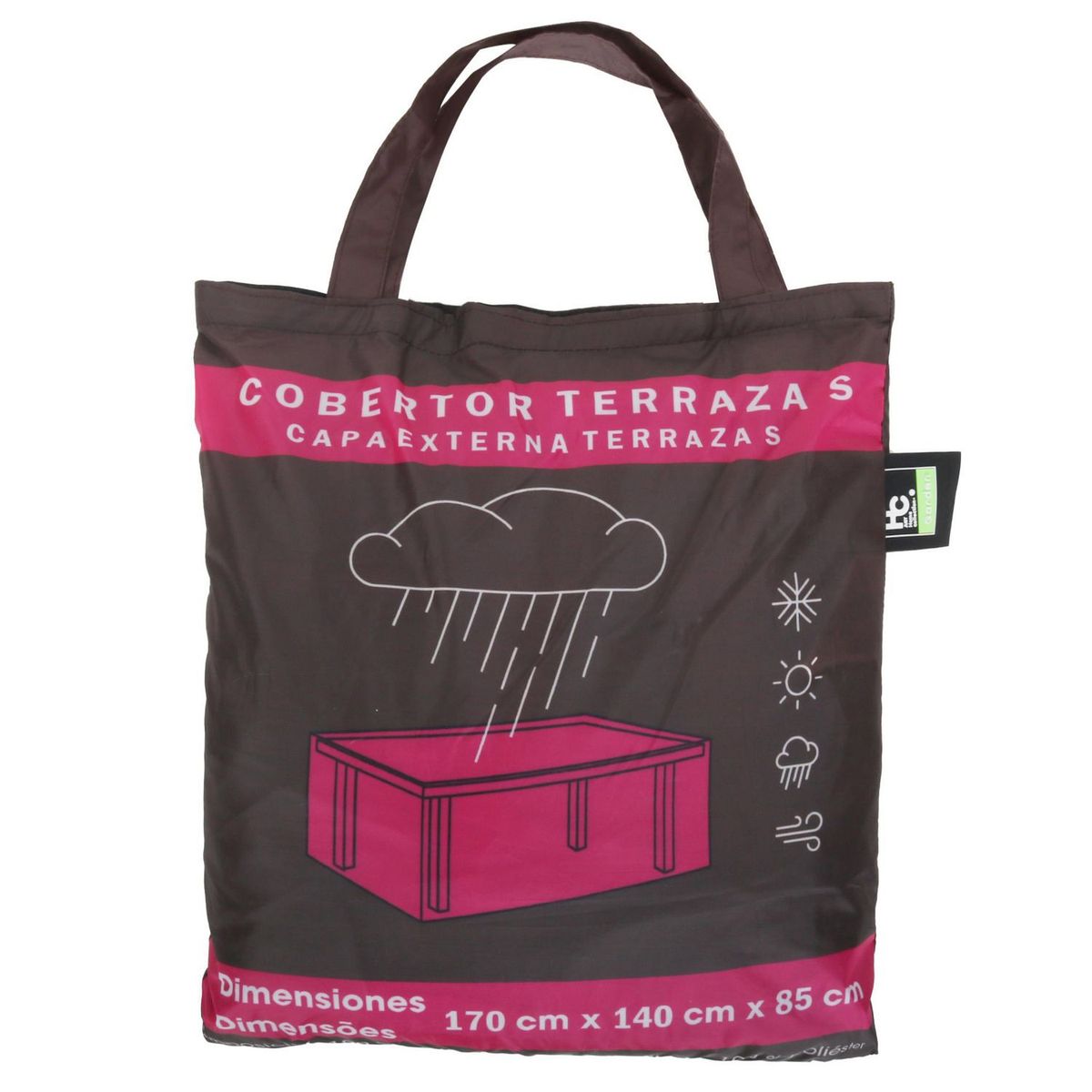 JUST HOME COLLECTION - Cobertor Terraza S 170x140x85cm