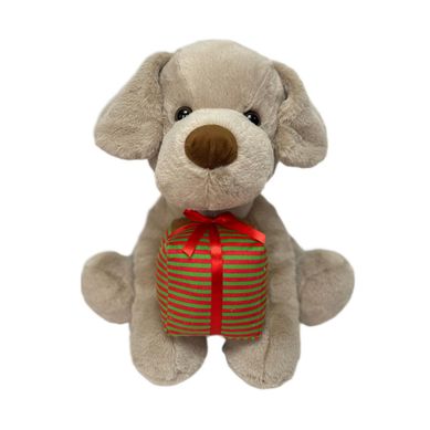 Perro Regalo Navidad 40cm