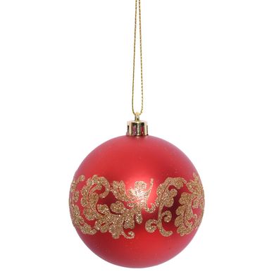 Esfera Rojo 8cm Noel D
