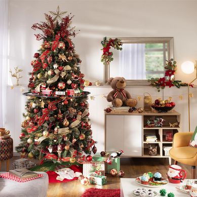 Set 3 Santas 8cm Noel