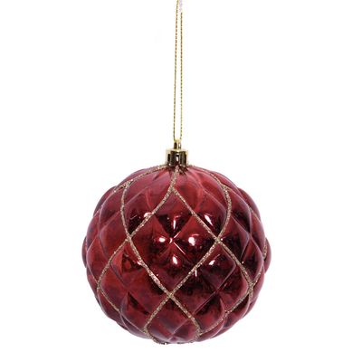 Esfera Burdeo 10cm Noel D