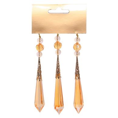 Set 3 Borlas Candle Light 13cm