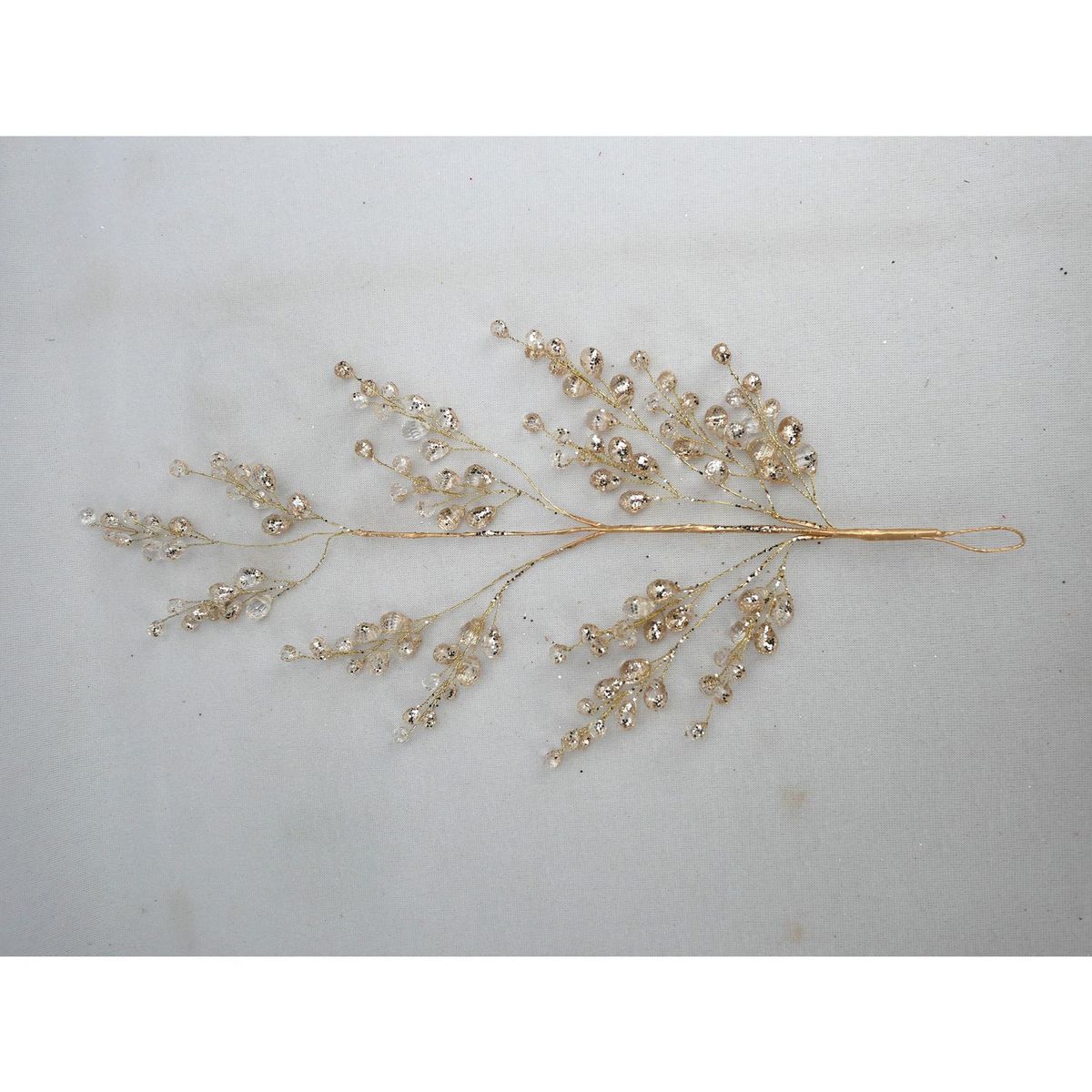 DEAR SANTA - Rama Dorada Navidad 42cm