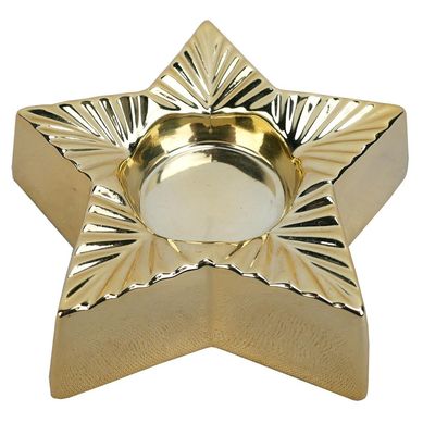 Candelabro Estrella Dorada
