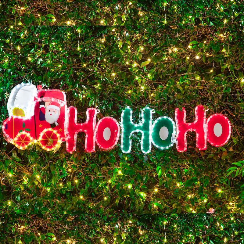DEAR SANTA - Tren Solar Hohoho 122x36cm