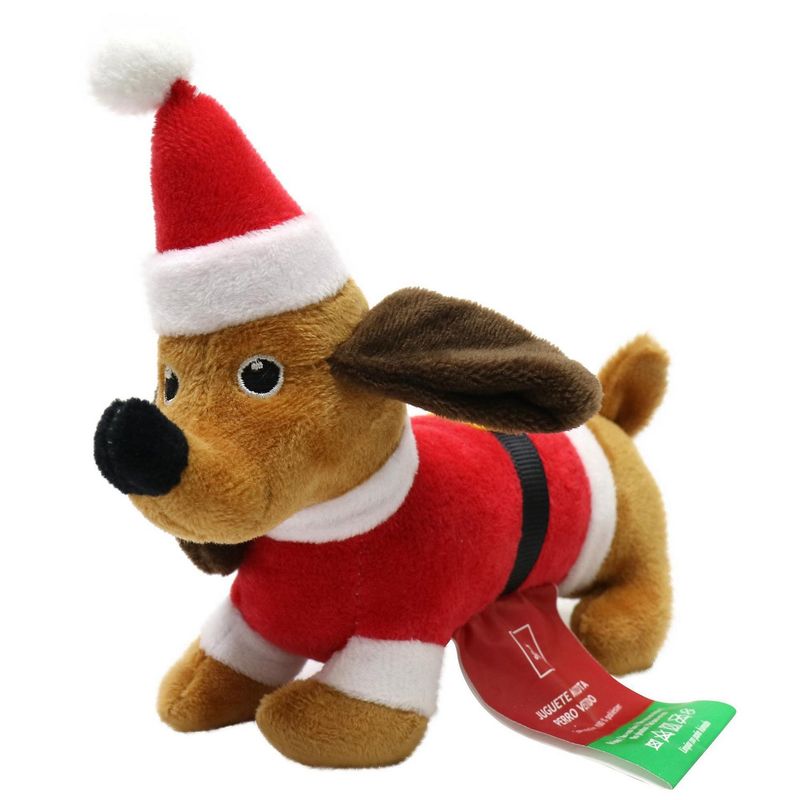 DEAR SANTA - Juguete Perro Vestido Navidad