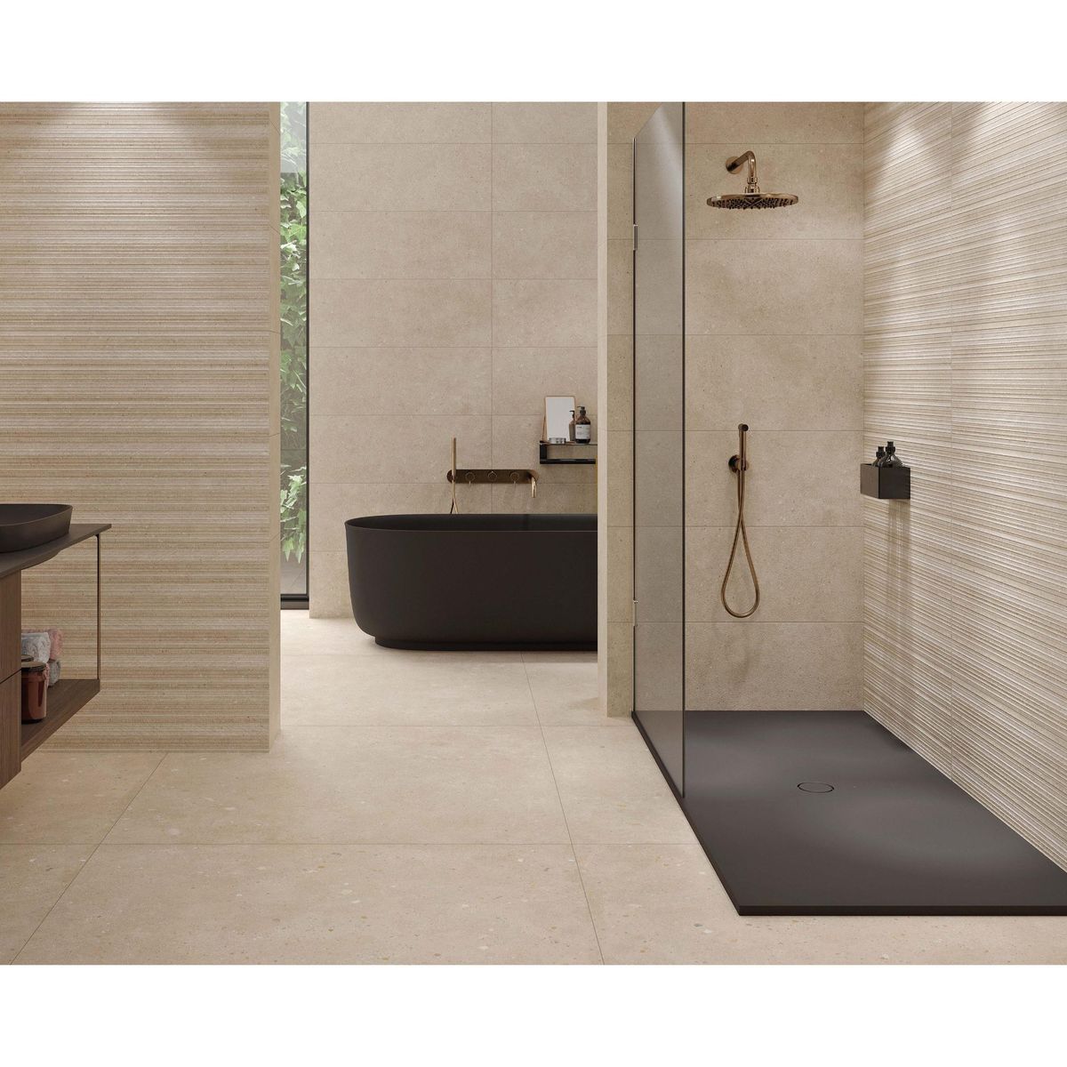 Cerámica Beige 33.3x90cm 1.2m2 para muro, marca STN - Foto Principal